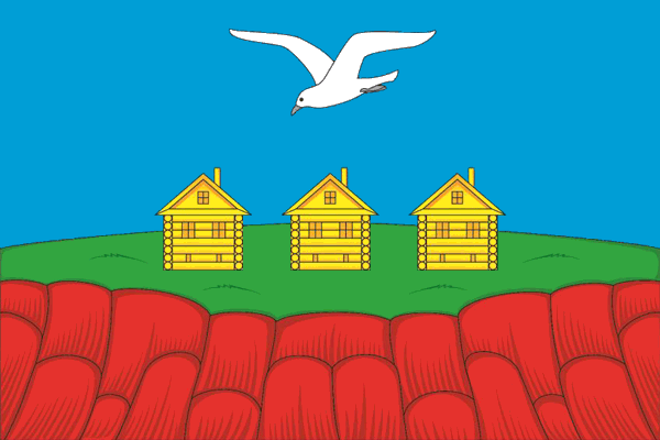 Флаг МО &amp;quot;Красноярское сельское поселение&amp;quot; Чердаклинского района Ульяновской области.